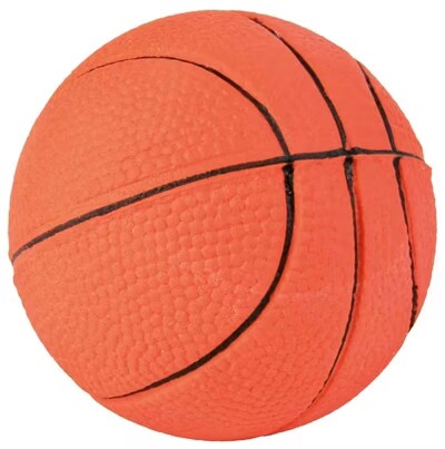 Trixie Balle Couleur Variée De Caoutchouc Doux 6 Cm