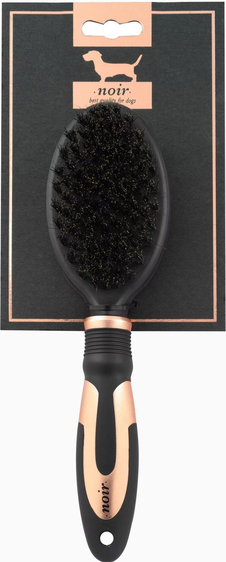 Meilleurs prix pour Brosse douce Chien et Chat – Slicker noir – 22,5 x 6,5 cm