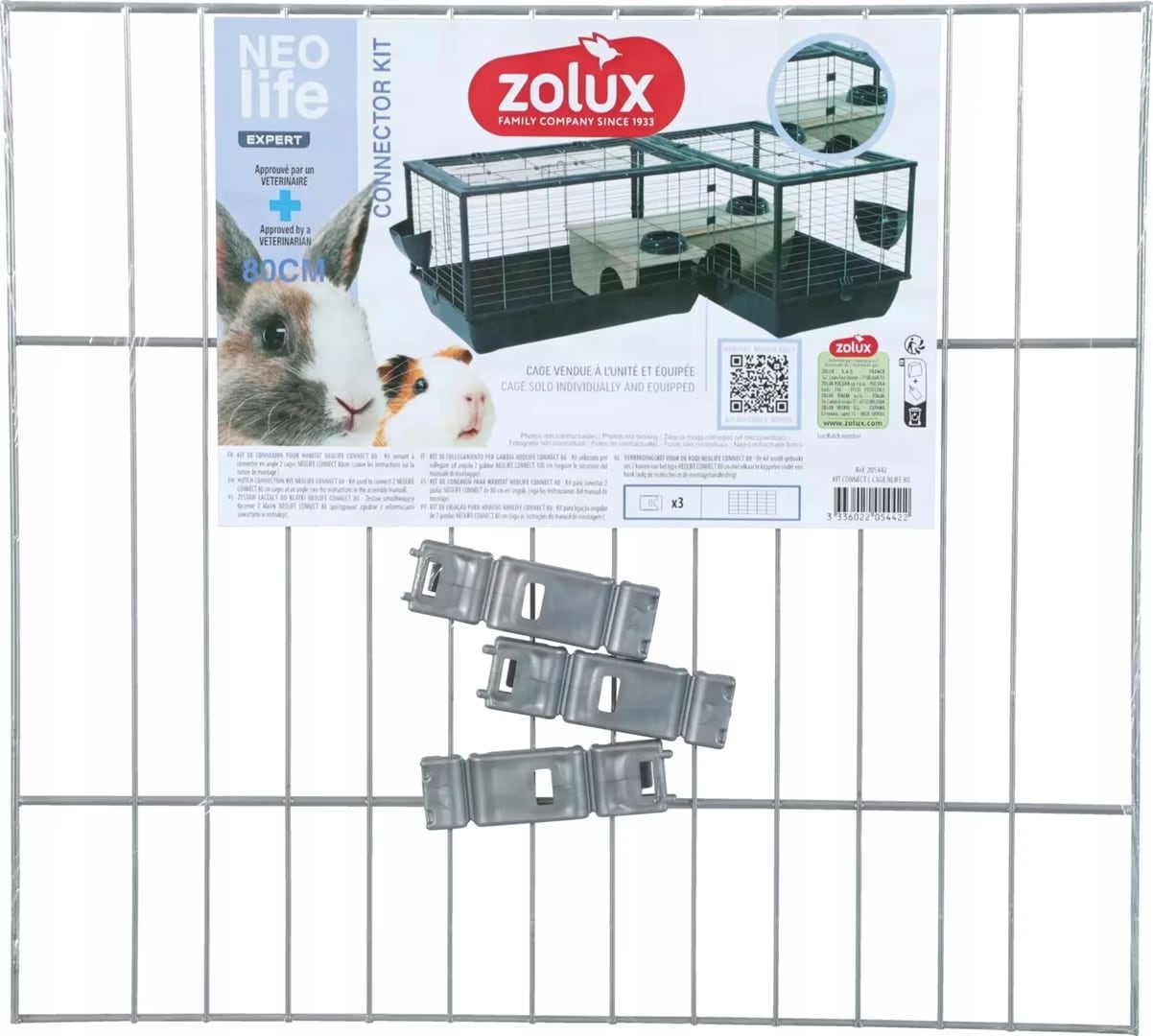 Meilleurs prix pour Zolux - Kit de connection pour cage Neolif connect 80 cm 80 cm