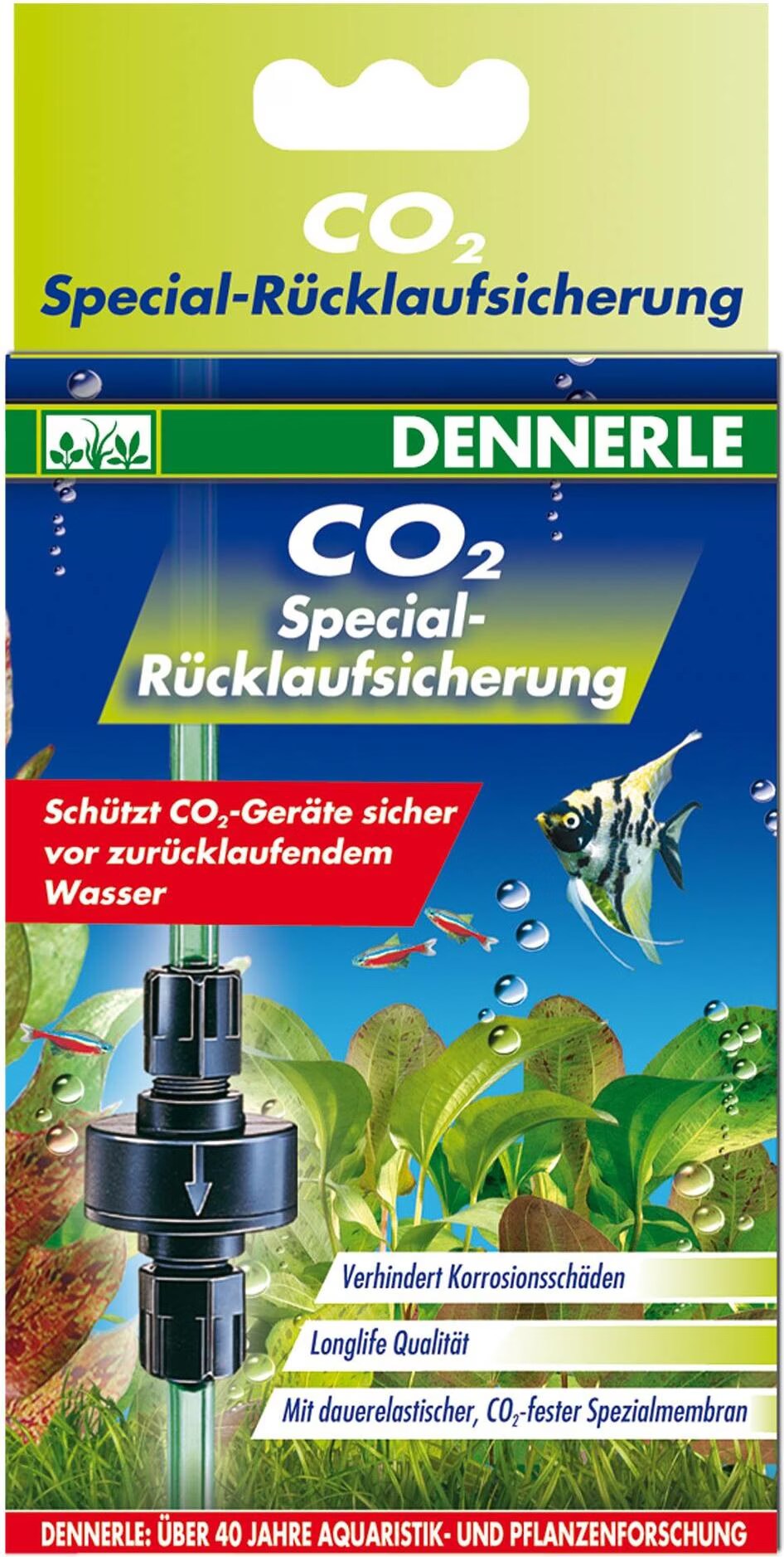 Dennerle CO2 Protection anti-retour spéciale