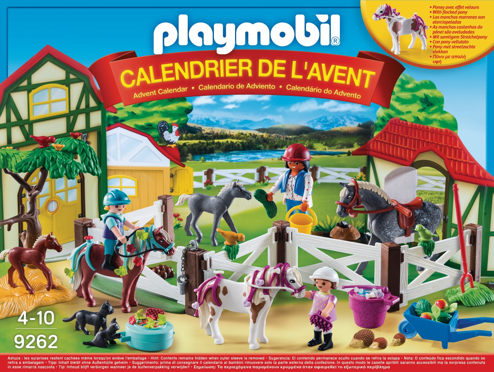 Playmobil horse advent calendar 2018 clearance