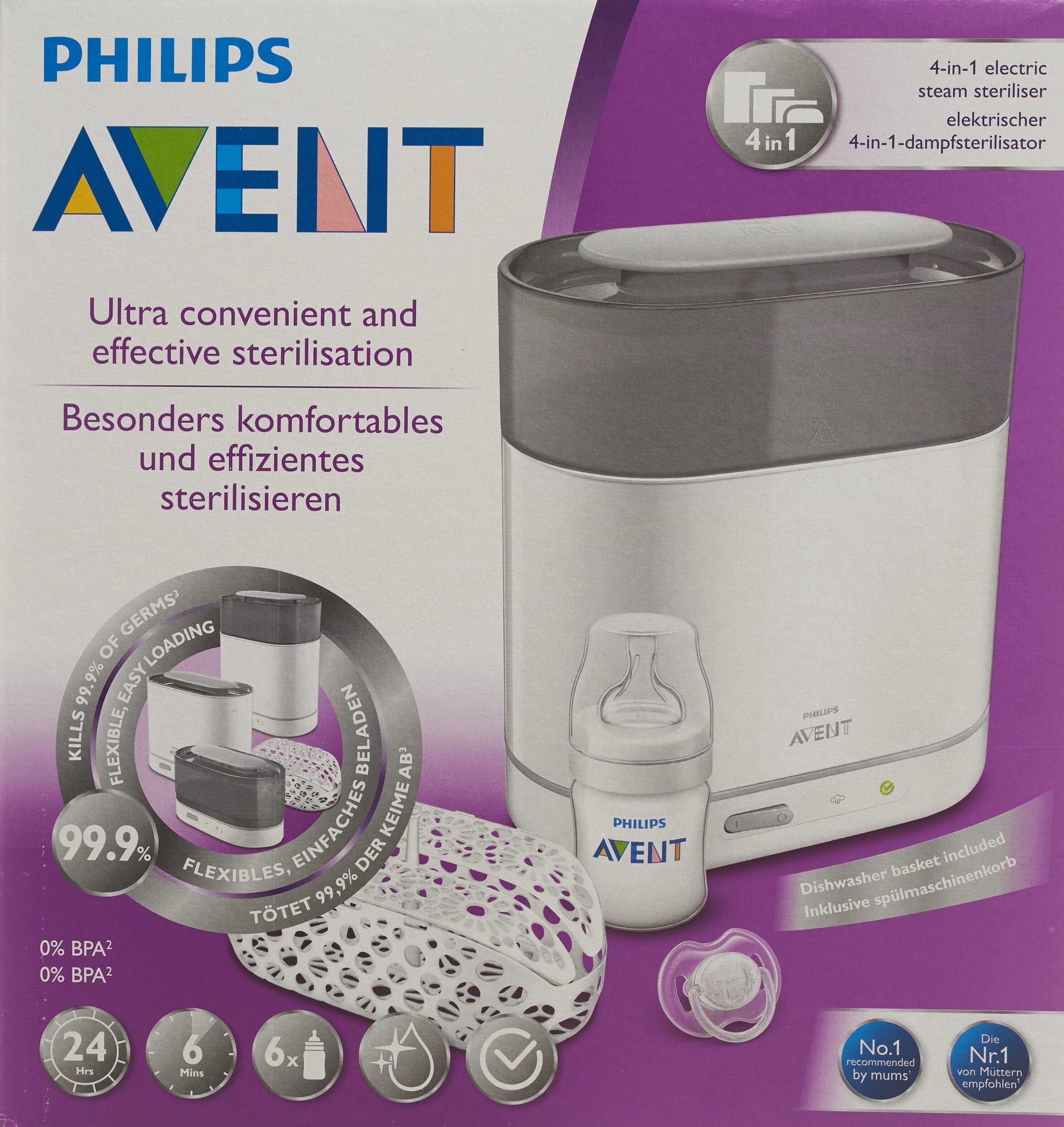 Philips Avent 4 in 1 steam sterilizer buy at Galaxus