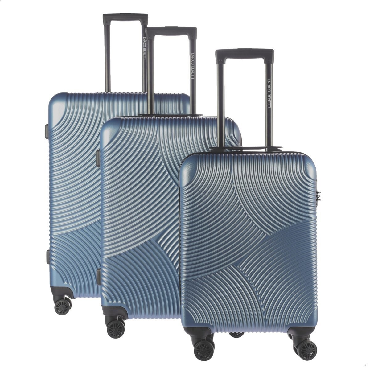 Enrico Benetti Louisville 3er Trolley Set Jeansblau Galaxus