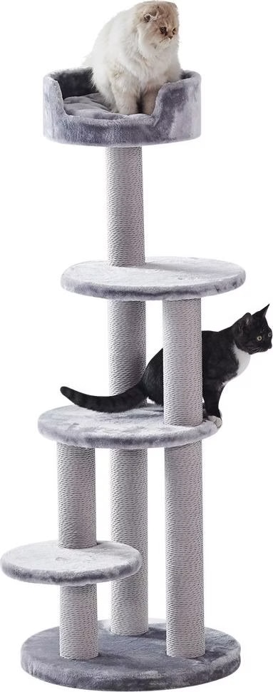 Meilleurs prix pour Nobby Arbre  chat Classic MELO (126cm, Dgrey), Arbre  chat