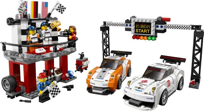 Lego speed champions porsche 911 gt finish line on sale