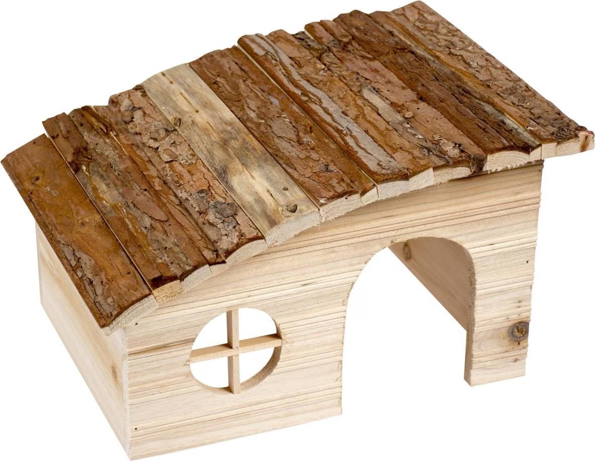 Meilleurs prix pour EBI Duvo+ Lodge en bois avec toit inclin rongeurs, quipement cage pour rongeurs