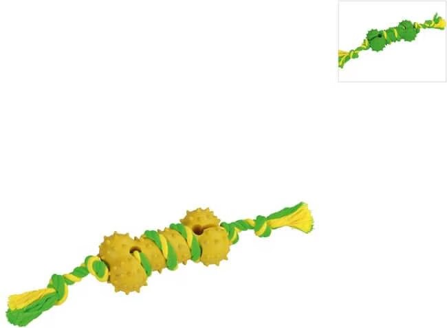 Kerbl Os En Caoutchouc Et Coton 30 Cm