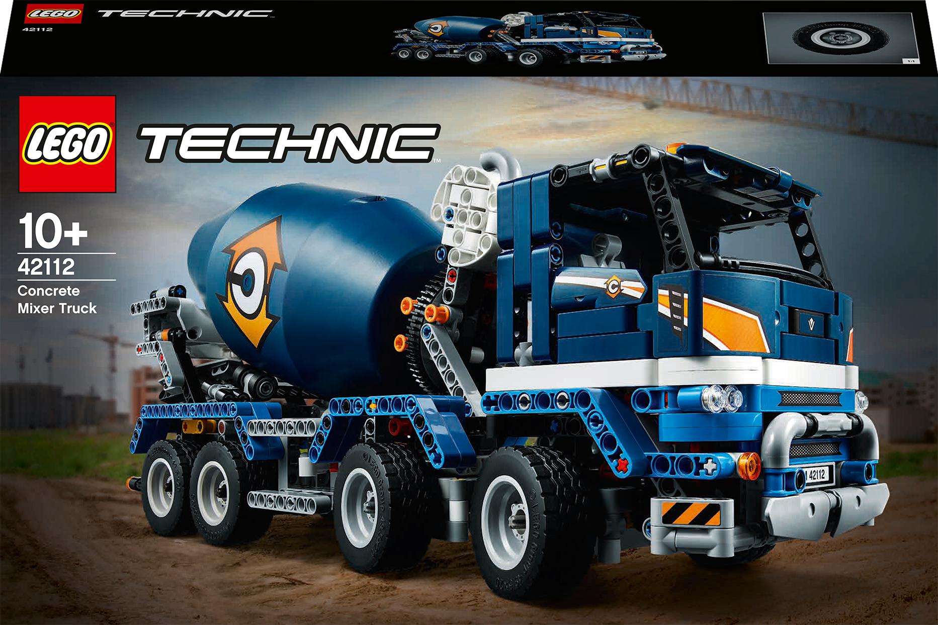 Lego technic 42112 concrete mixer truck best sale