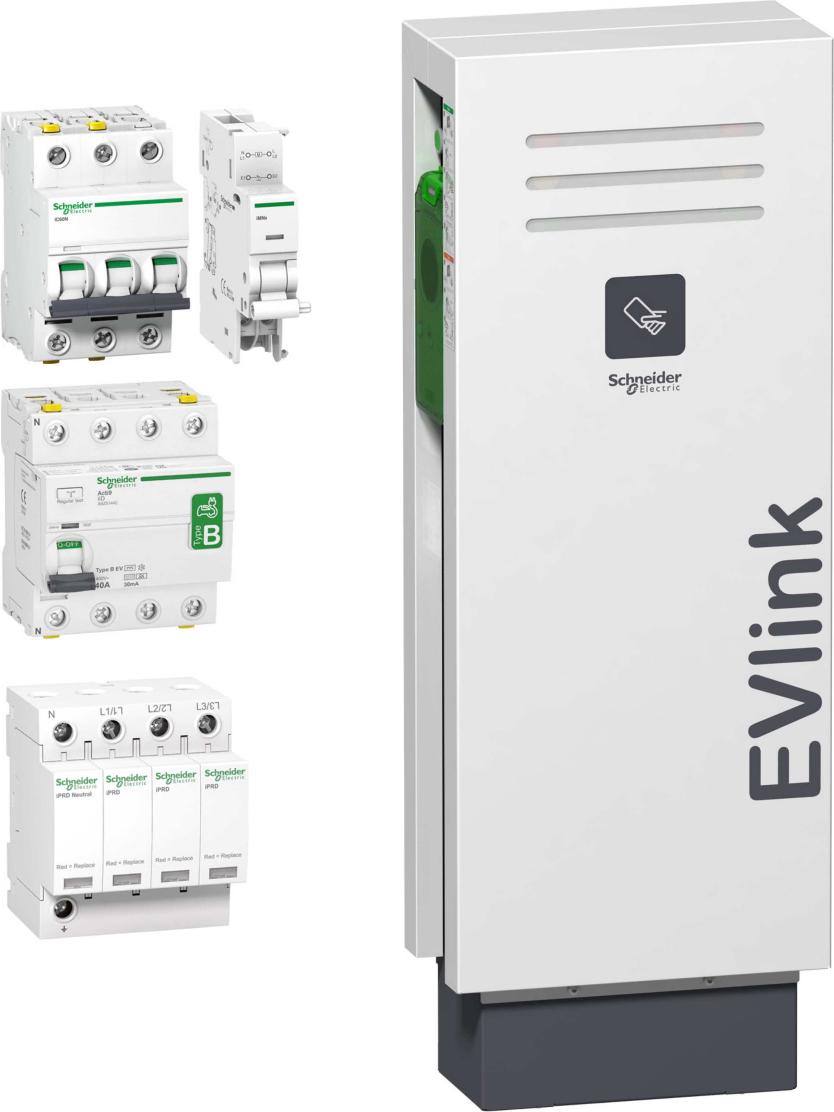 Schneider Electric EVlink Bundle KITEVF2BASICP2-Boden Galaxus