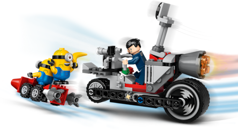 LEGO Unstoppable motorcycle chase 75549 LEGO Minions Galaxus