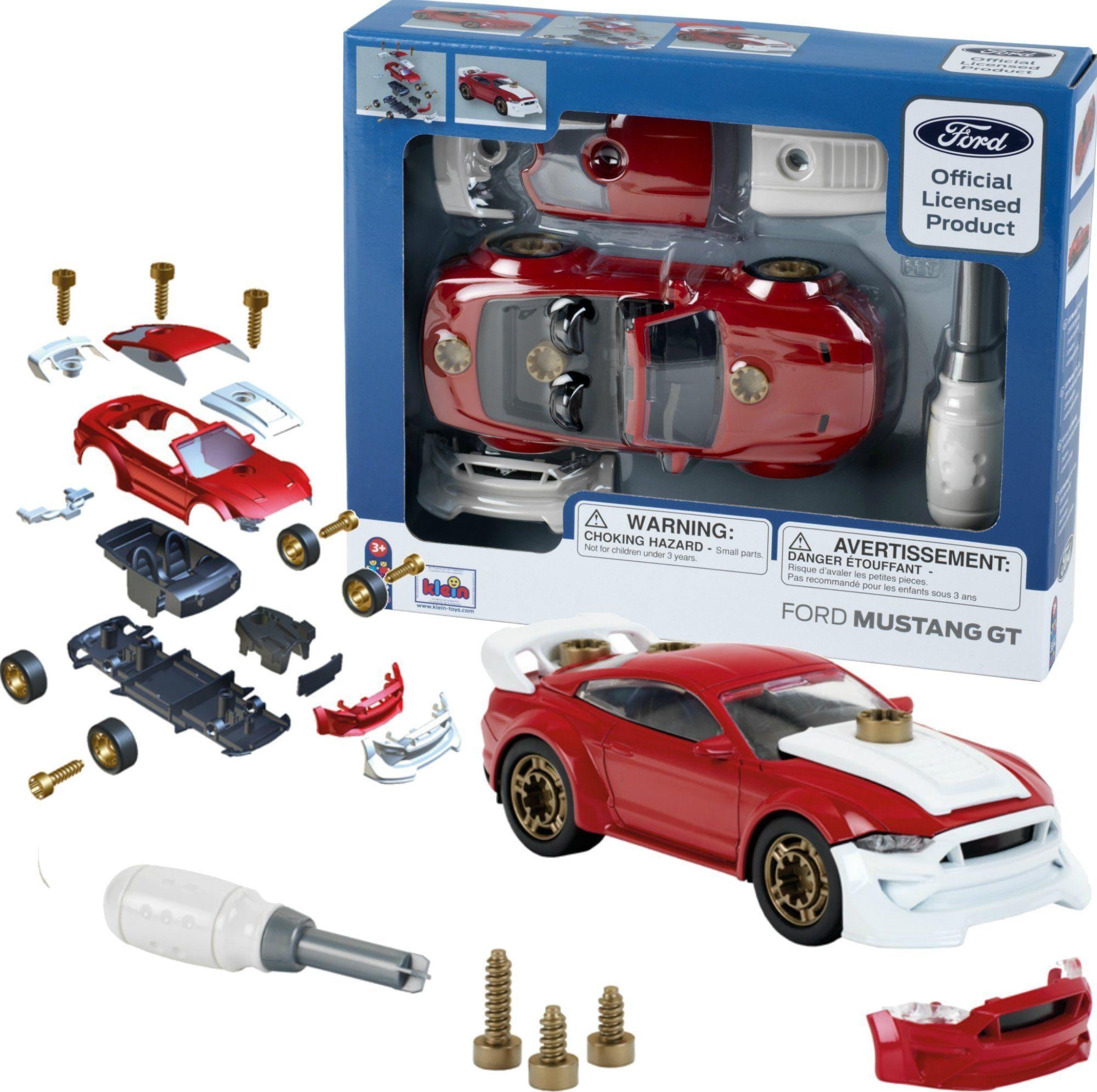 Theo Klein 3314 2019 Ford Mustang Tuning Set I Bau-Set für mindestens 3 Mustang-Modelle im Maßstab 1:24 I Coole Galaxus