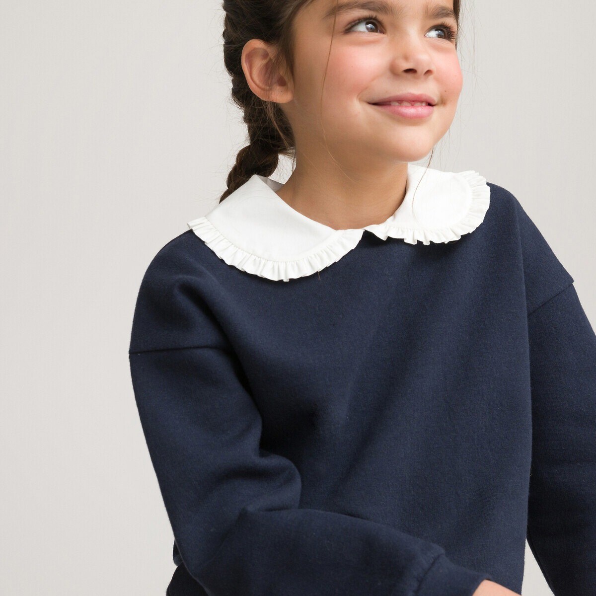 La Redoute Collections Sweatshirt mit Bubikragen (152) Galaxus