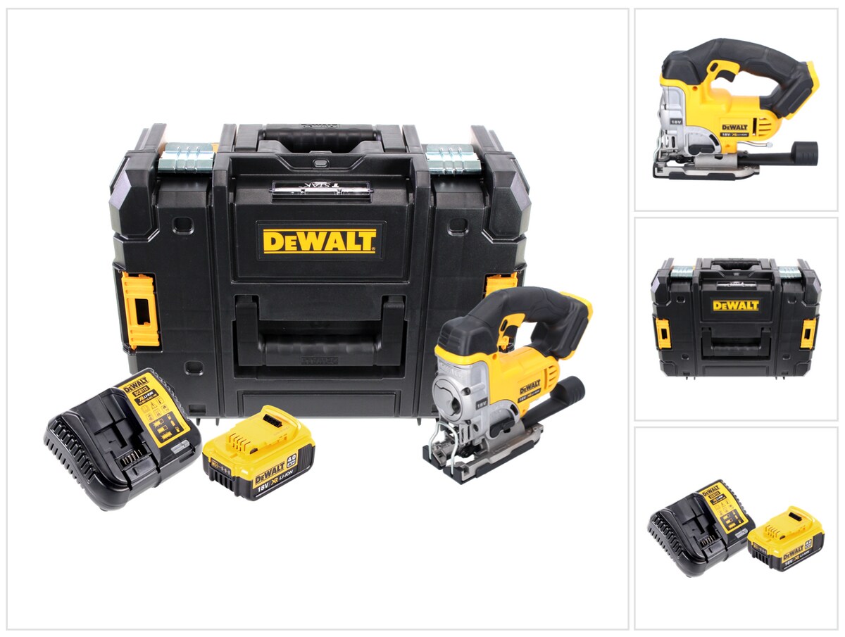 DeWalt DCS 331 M1 Akku Stichsäge 18 V + 1x Akku 4 0 Ah + Ladegerät + TSTAK Galaxus