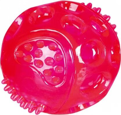 Flashing Ball, Caoutchouc Thermoplastique (Tpr), Ø 6,5 Cm - Mon Animalerie