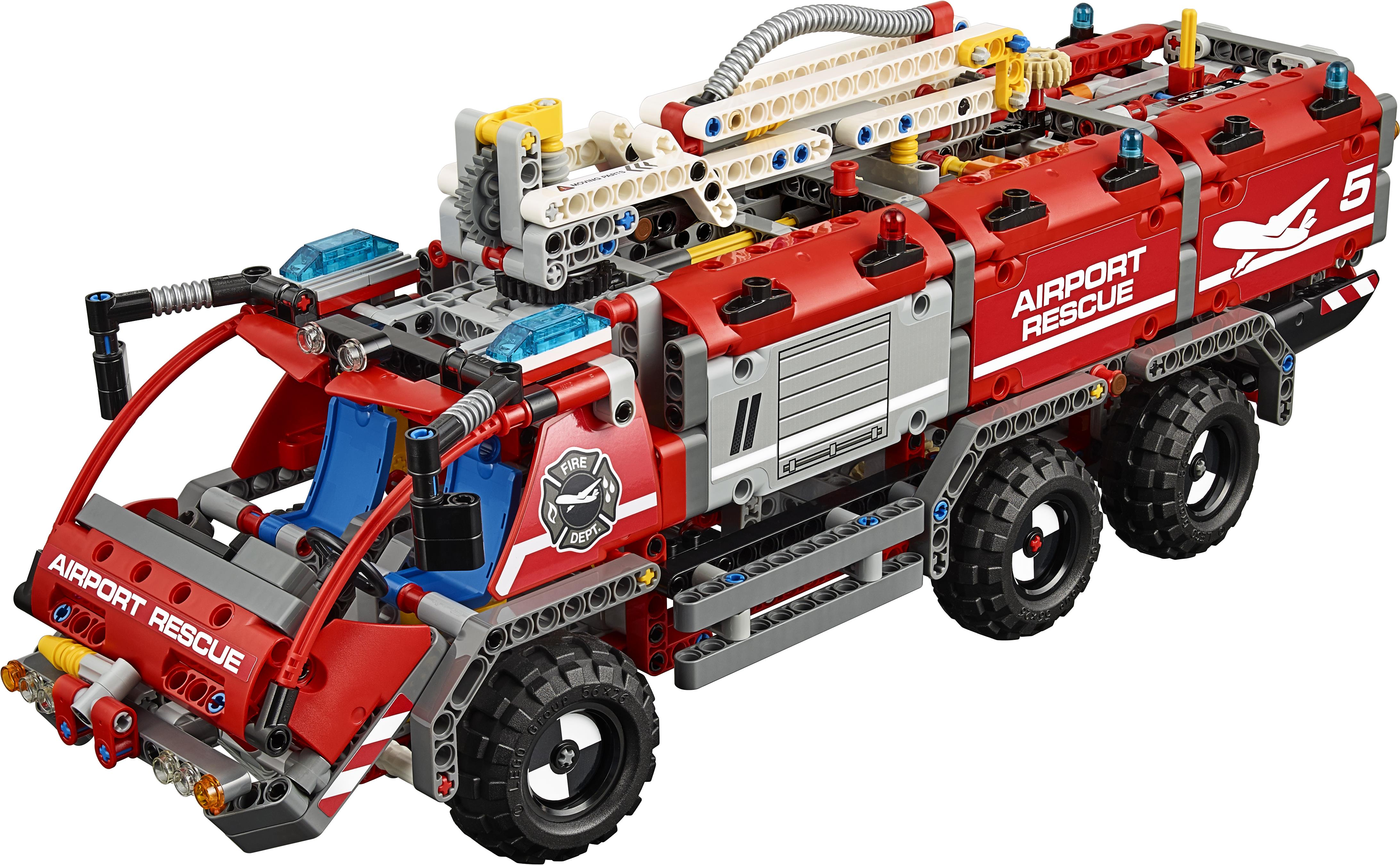Lego airport fire sales