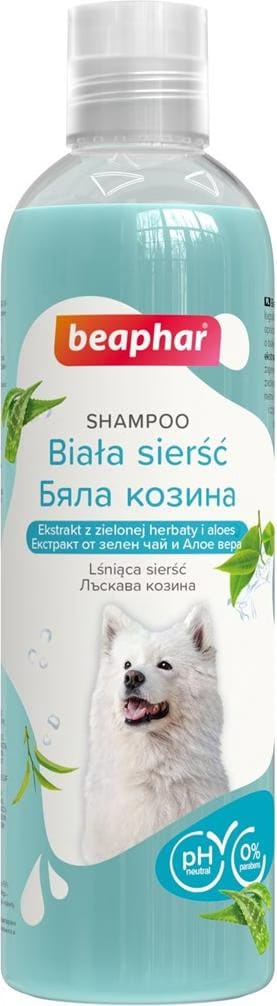 Meilleurs prix pour beaphar White coat - Shampooing pour chiens - 250ml (Chien, 250ml), Produits de soins pour animaux