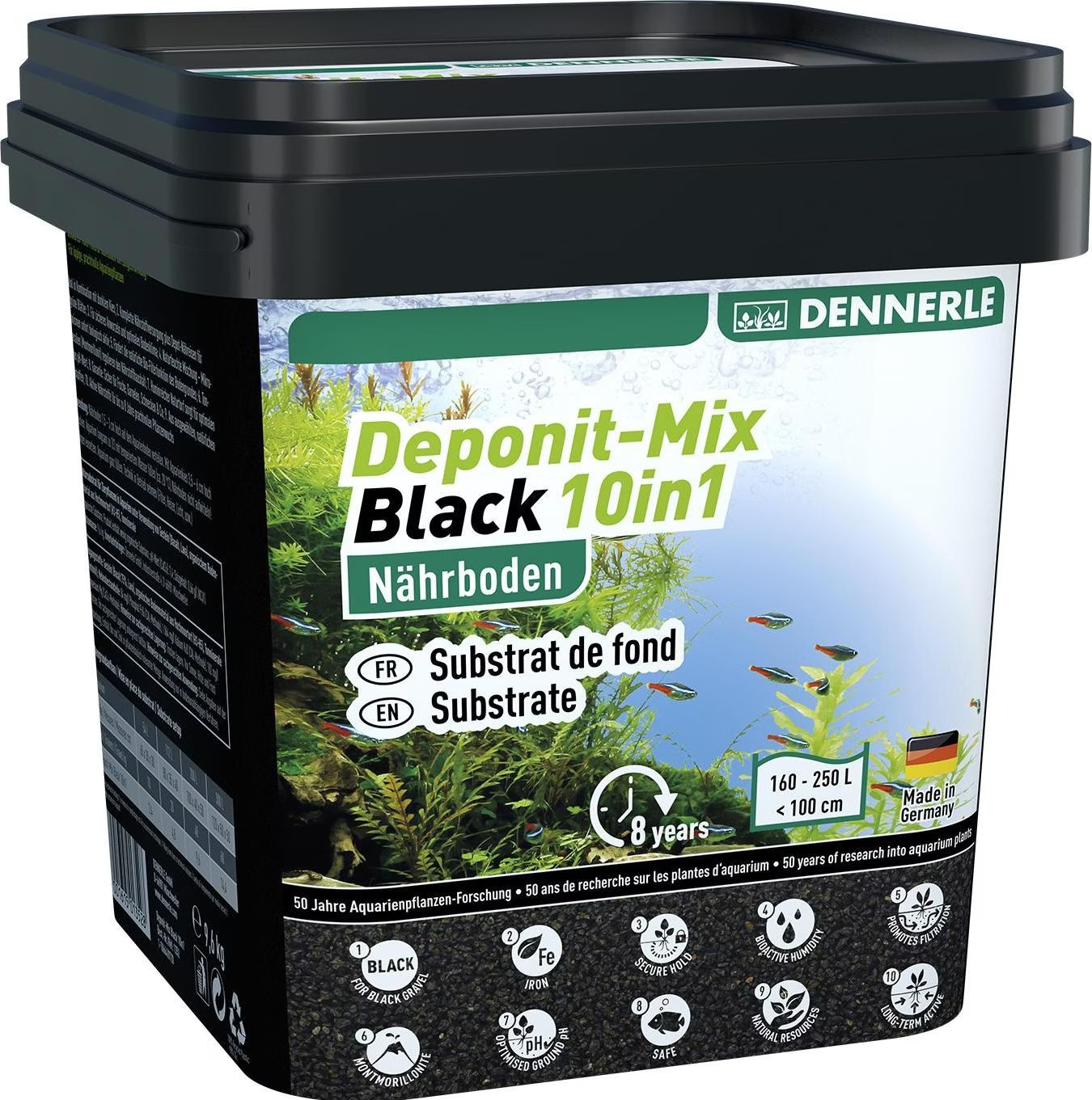 Meilleurs prix pour Dennerle DeponitMix Black 10in1 (Entretien des plantes d'aquarium), Entretien de l'aquarium
