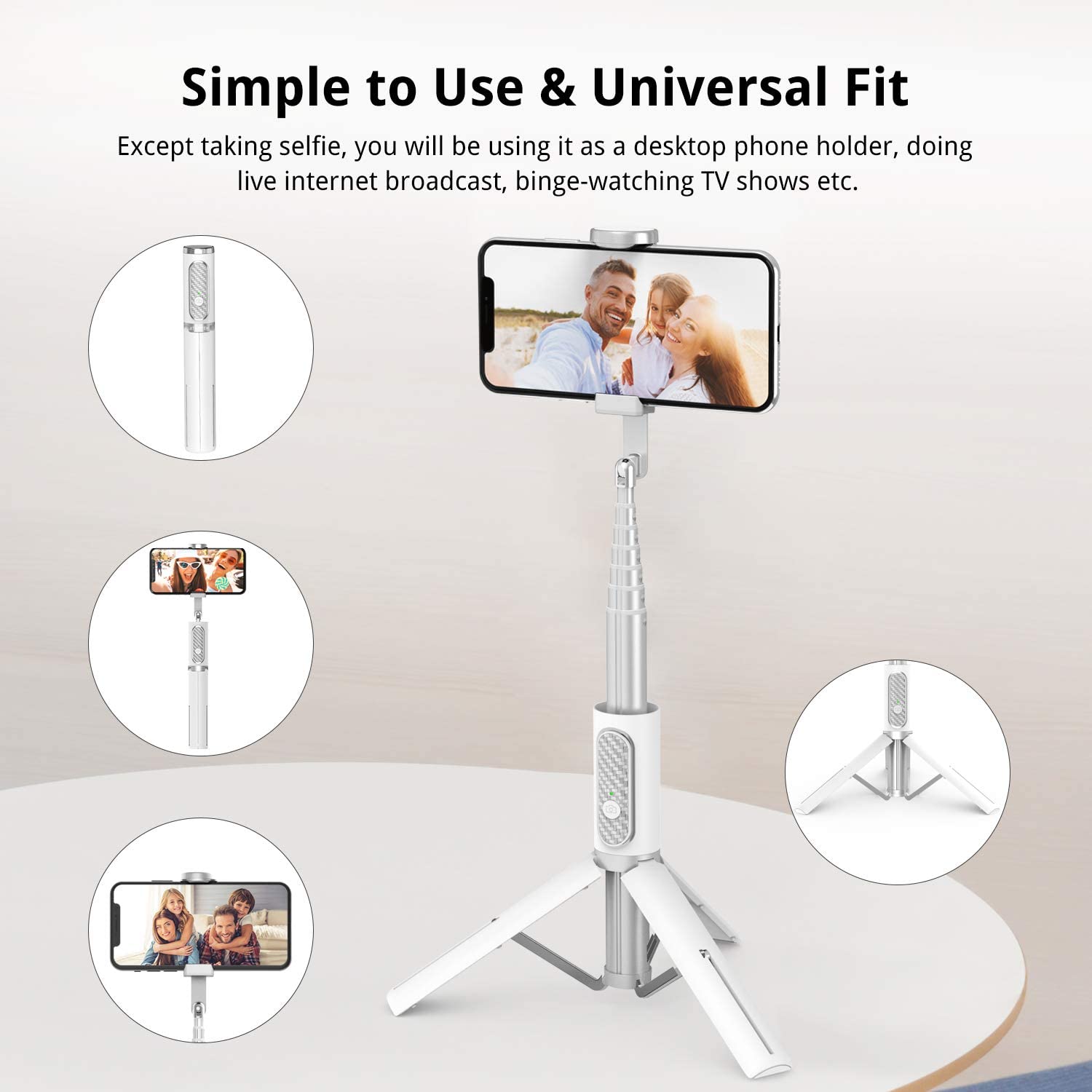 Atumtek Bluetooth 3 in 1 Selfiestick kaufen
