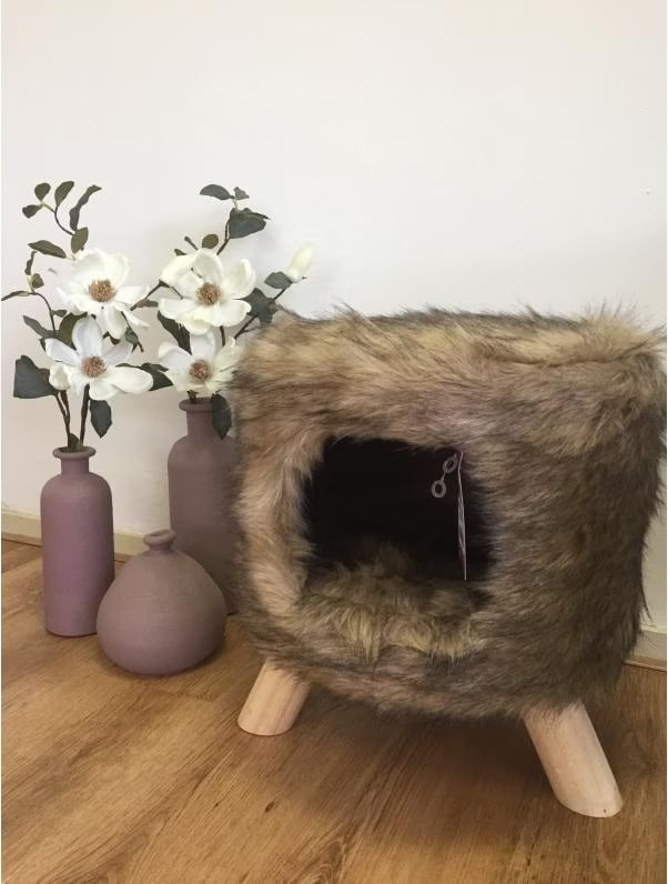 Meilleurs prix pour Petrebels Meuble pour chats Victoria (45 cm, Marron), Arbre à chat