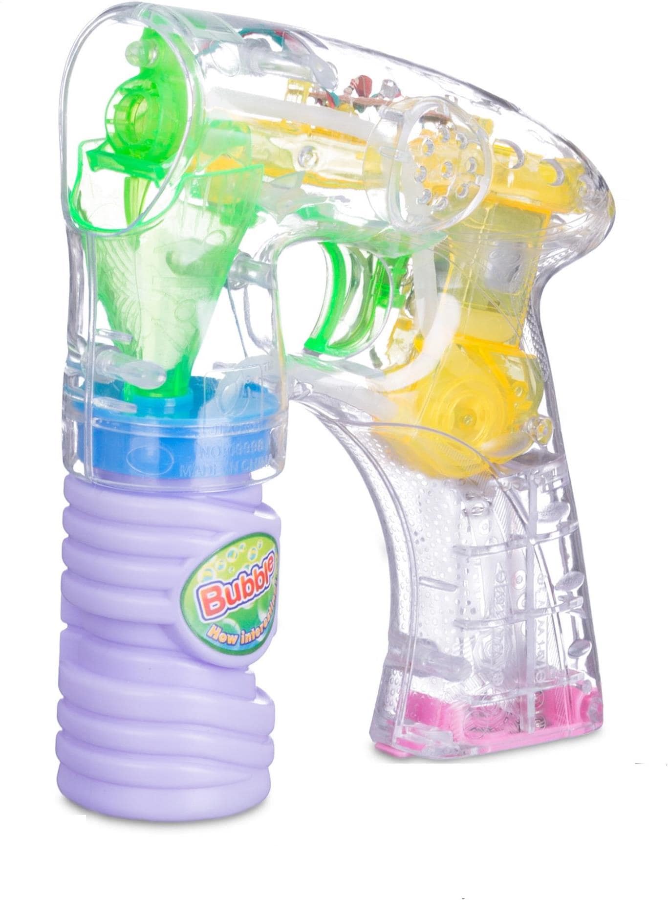 Glow bubble gun sale