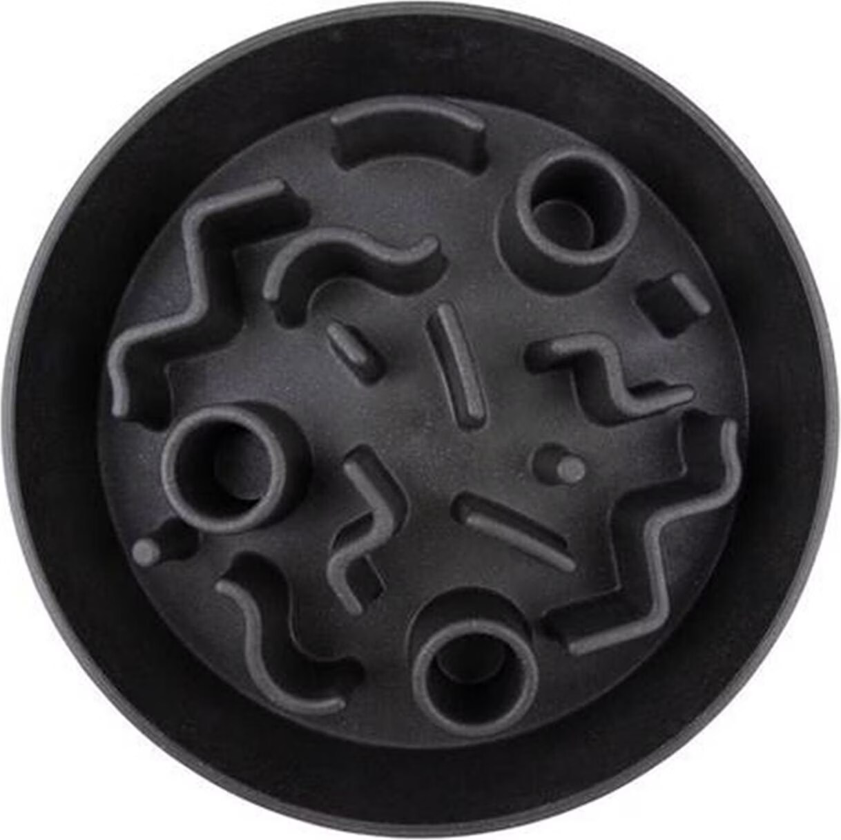 Gamelle anti-glouton Bamboo - Gris anthracite