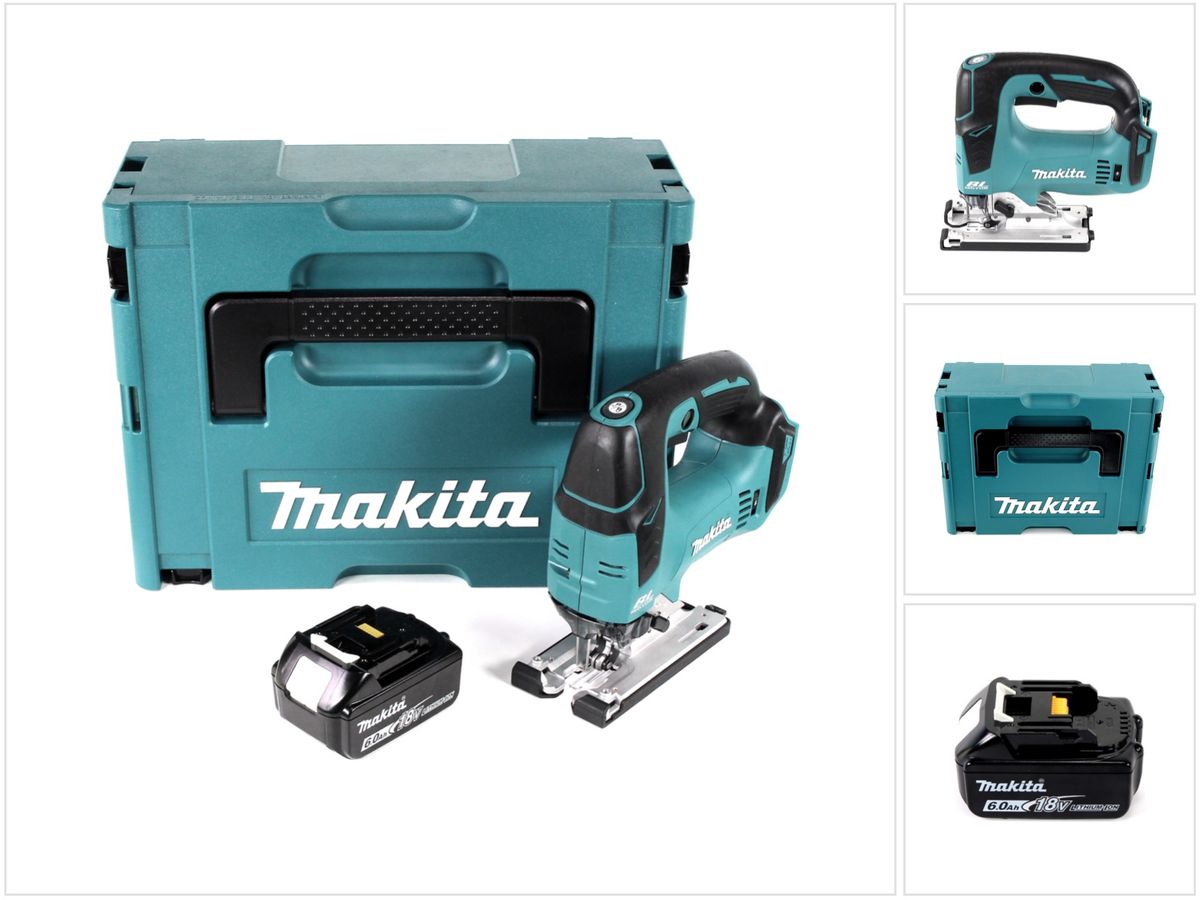 Makita DJV 182 G1J Akku Pendelhubstichsäge 18V Brushless + 1x Akku 6 0Ah + Makpac ohne Ladegerät (3500 min-1) Galaxus