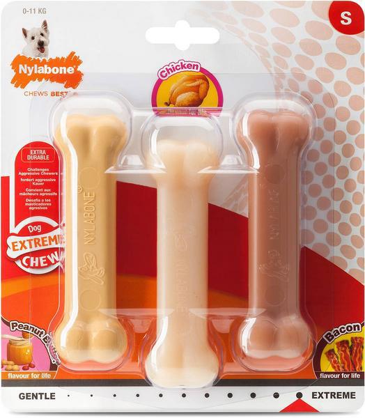 Nylabone Extreme 3 Knochen 11.3cm 3 x50 g kaufen