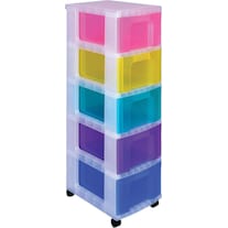 Really Useful Box Drawer unit Rainbow (30 x 42 x 93 cm)