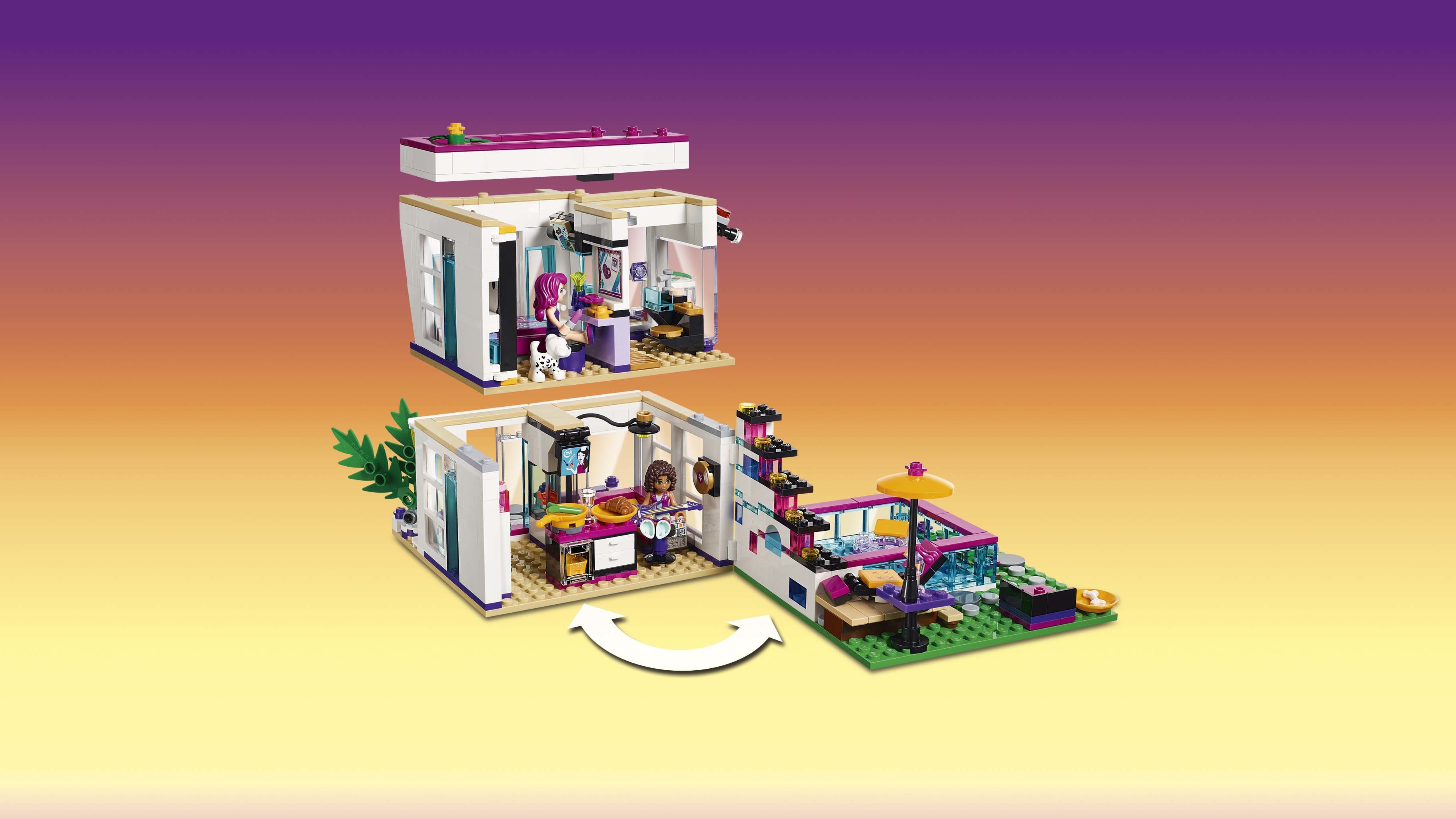 LEGO Livi s Pop Star House 41135 LEGO Friends buy at Galaxus