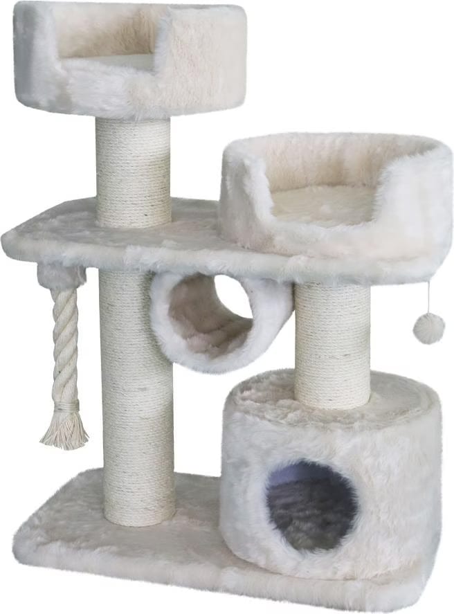 Meilleurs prix pour Nobby Arbre  chat ANCONA (107cm, Cream), Arbre  chat