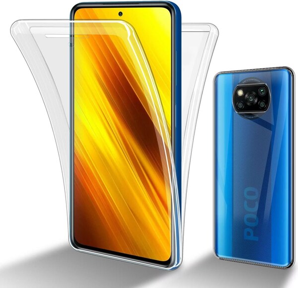 Cadorabo TPU 360 Grad Hülle für Xiaomi POCO X3 NFC (Xiaomi Poco X3, Xiaomi Poco X3 NFC) Galaxus