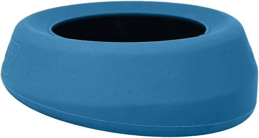 Comparer les prix de Gamelle voyage Chien - Petsafe Bol anti-débordement Splash Bleu - 22,8 x 18 x 7,6 cm