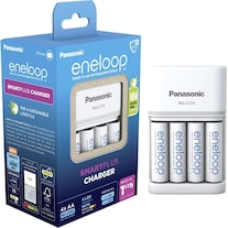 Panasonic eneloop Smart & Quick Charger BQ-CC55 (4 pcs., AA, 1900 mAh, Battery + charger)