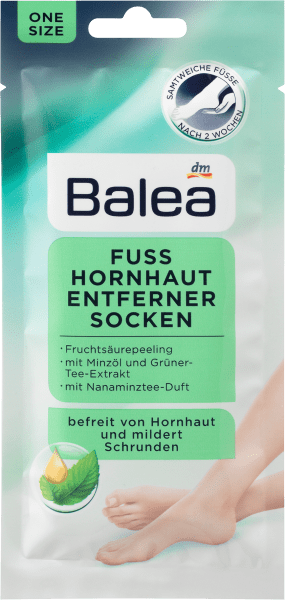 Hornhaut entfernen socken balea