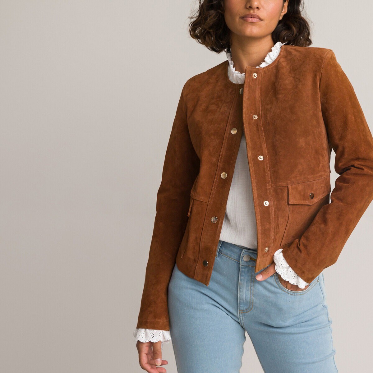 La Redoute Collections Lederjacke (44) kaufen