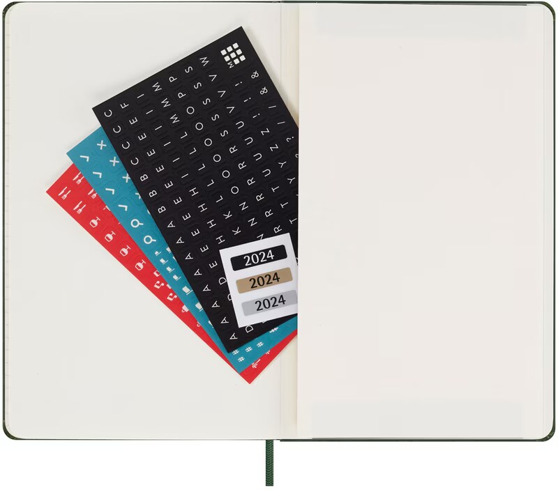 Moleskine Wochenkalender 2019/2020 Pocket A6 - 18 Monate Soft Cover Schwarz