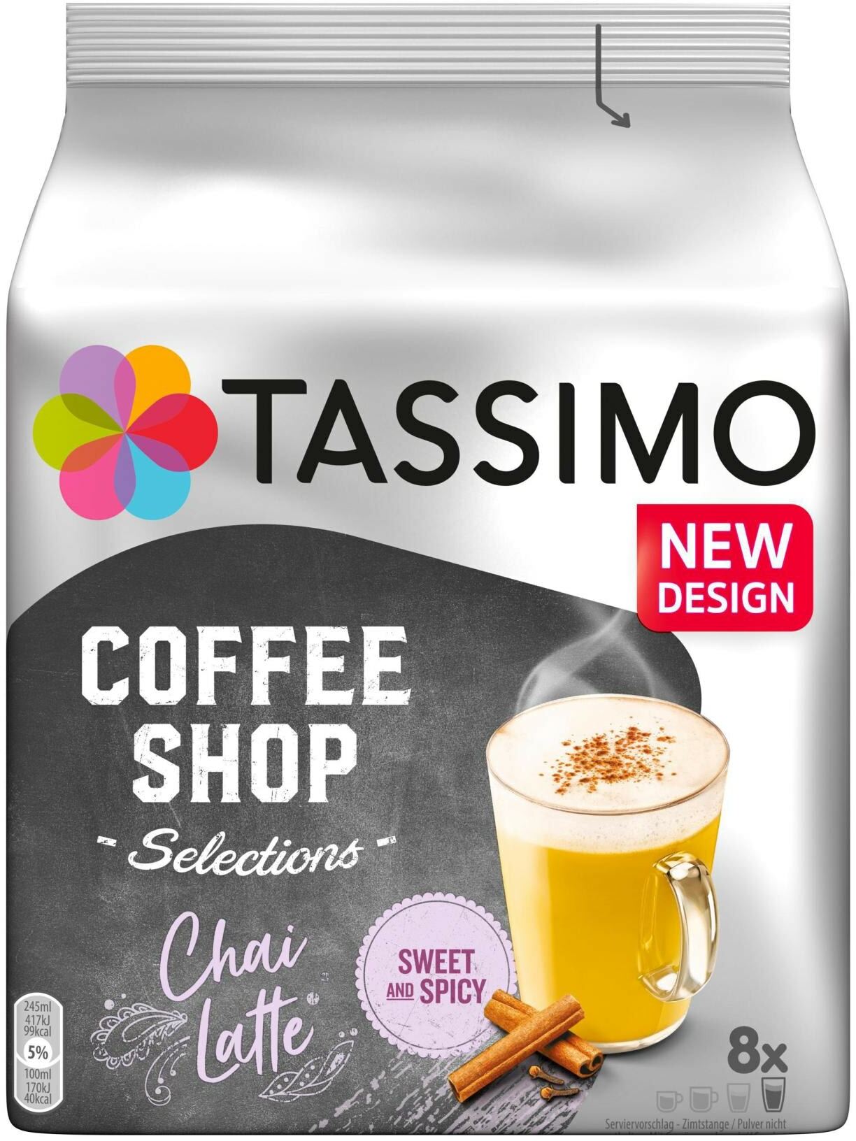 Tassimo T Disc Chai Latte 8 x Port. buy at Galaxus