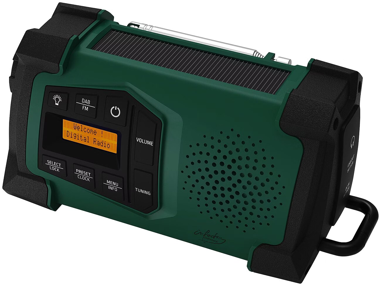 20000mAh Radio Solaire,Dab/Dab+/FM Radio à Manivelle,3 Méthodes De