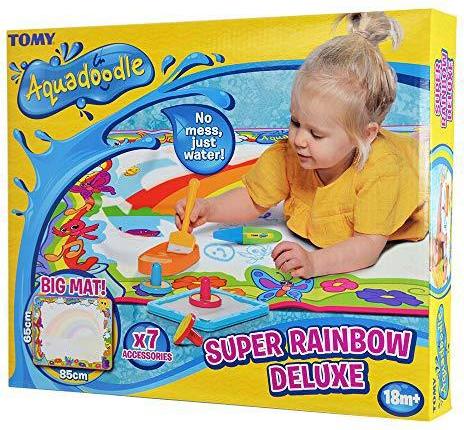 Tomy AQUADOODLE drawing mat Super Rainbow Deluxe E72772 Galaxus
