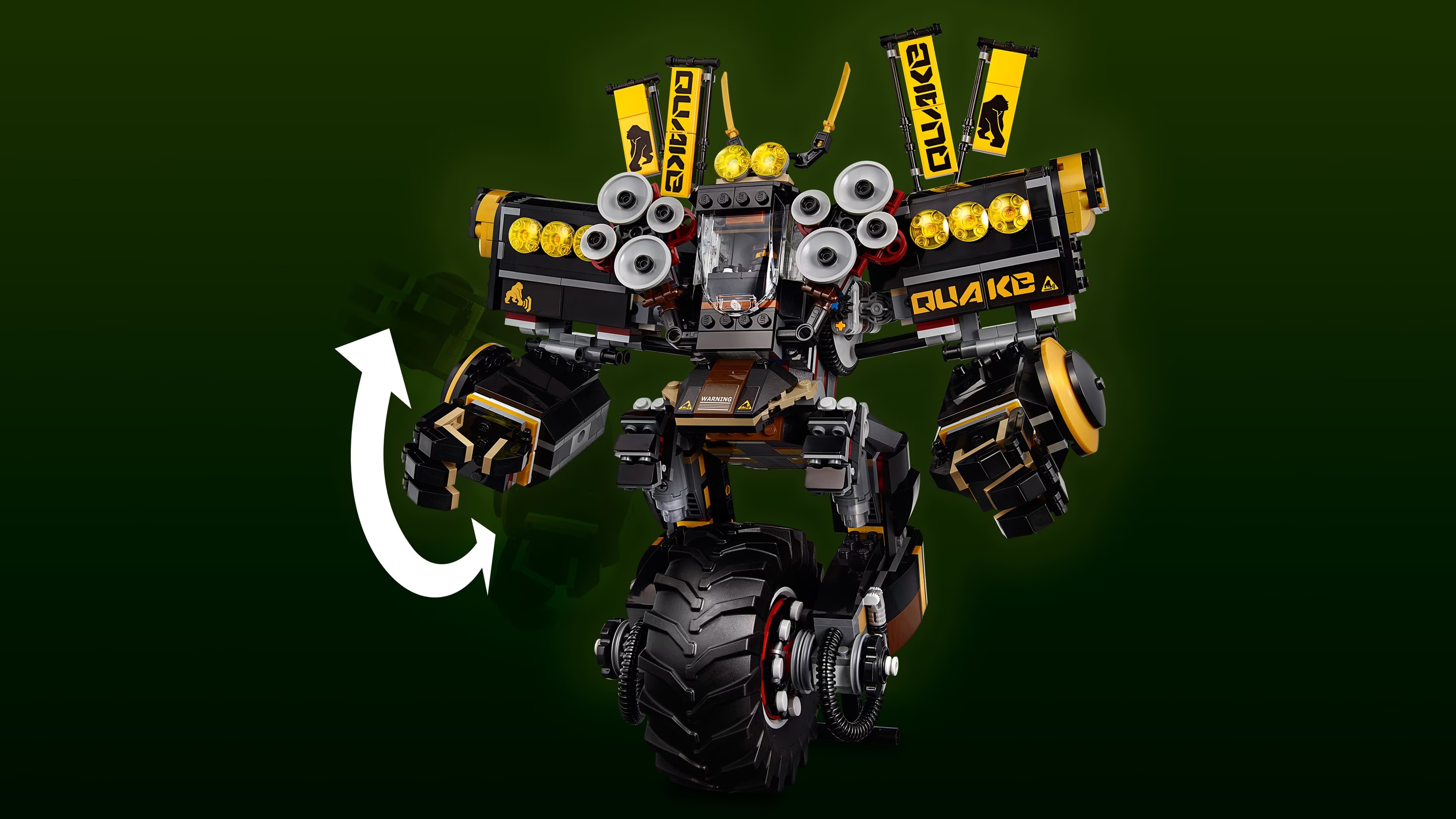 Earth Mech Robot Lego Ninjago Cole's Quake Mech LEGO Ninjago