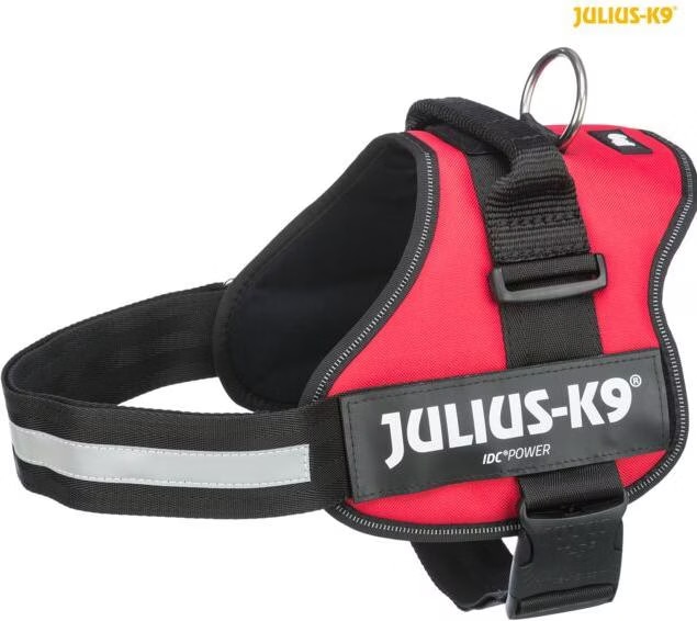 Julius®-K9 rouge - Harnais chien T. 2 : 71 - 96 cm - Harnais pour chien