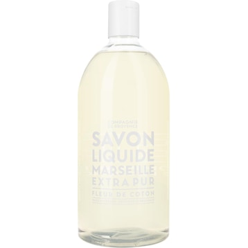 La Compagnie de Provence Cotton Flower Liquid Soap 1000ml Refill Size ...