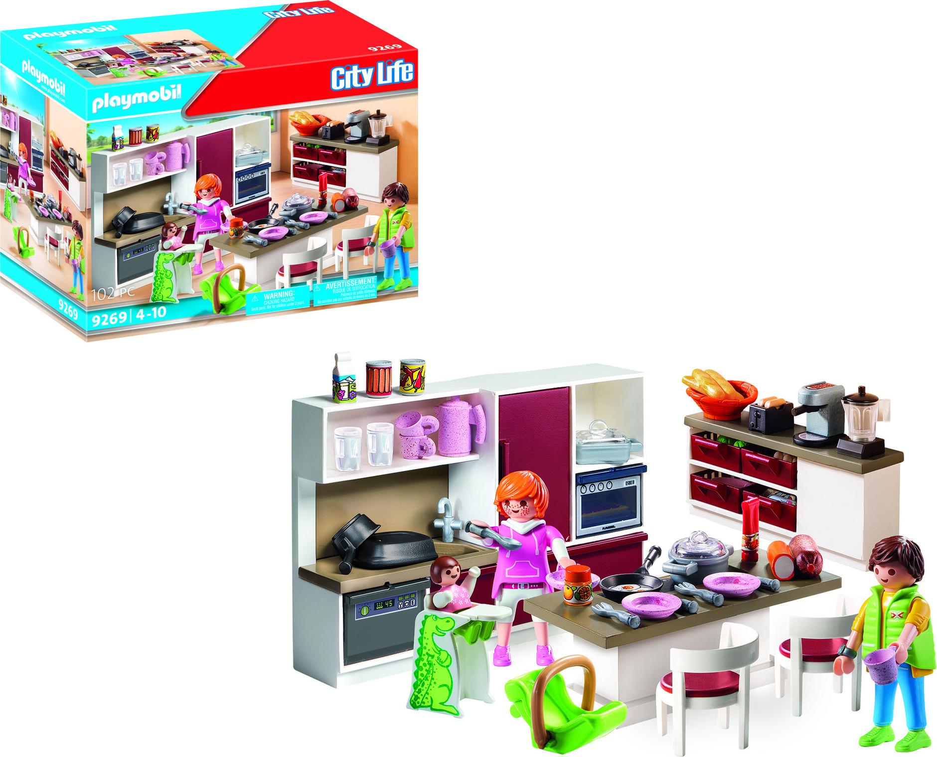 Playmobil Large family kitchen 9269 Playmobil City Life Galaxus