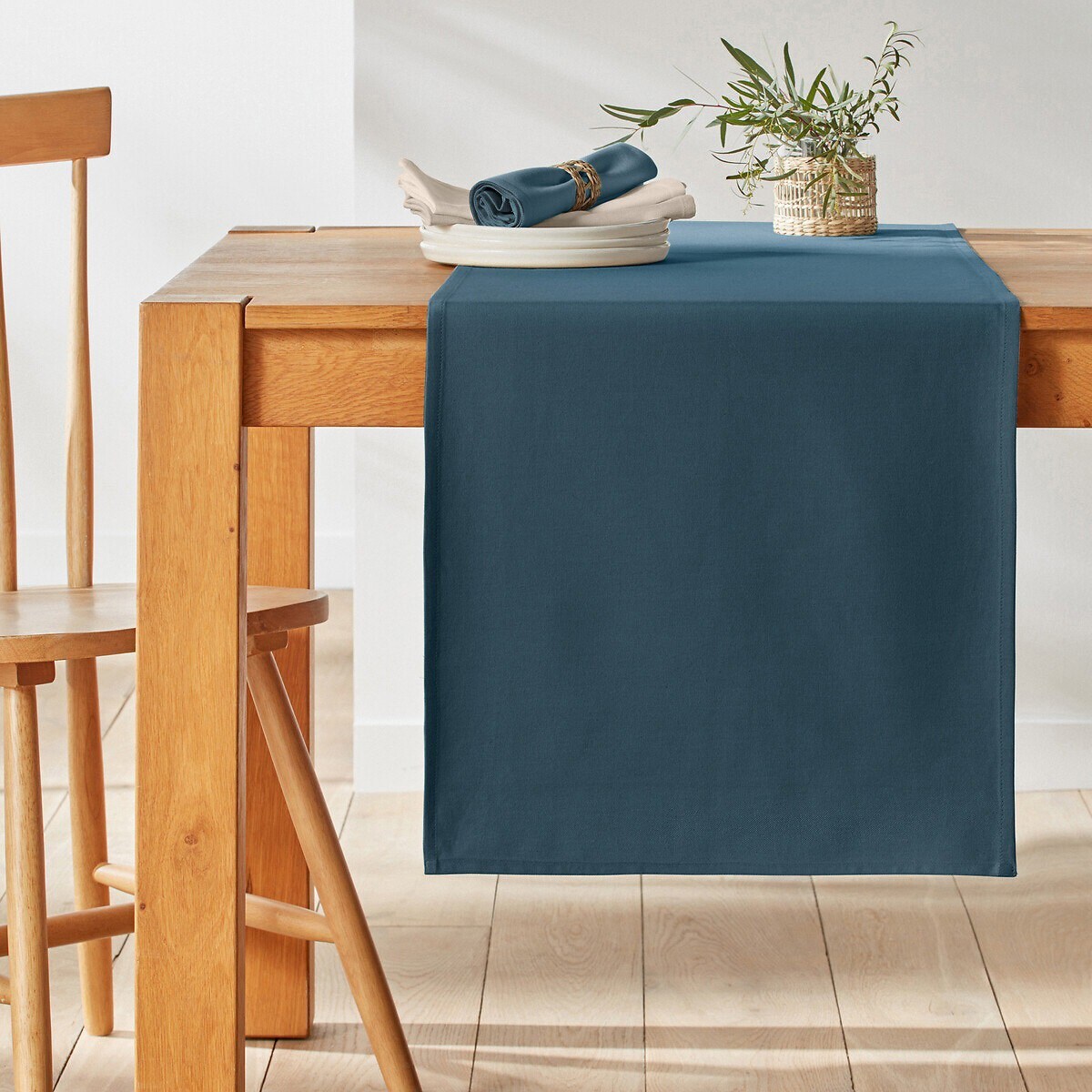 La Redoute Interieurs SCENARIO NAPPE COTON ENDUIT (45 x 150 cm) Galaxus