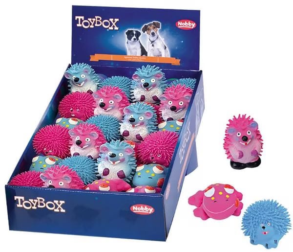 Comparer les prix de Nobby Hrissons et Grenouilles, 7 cm, assorties, Jouets pour chien
