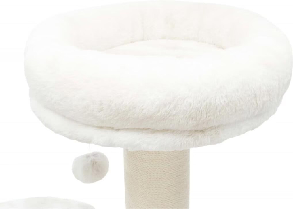 TRIXIE Griffoir pour chats Nelli Blanc et taupe