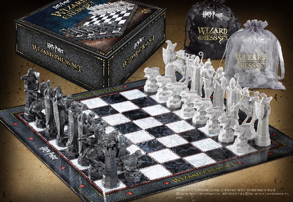 The noble collection quidditch chess set outlet