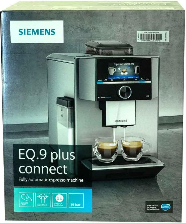 Siemens Kaffeevollautomat Ti9555x9de Eq.9 Plus Connect S500 Siemens EQ.9 plus connect s500 - kaufen bei Galaxus