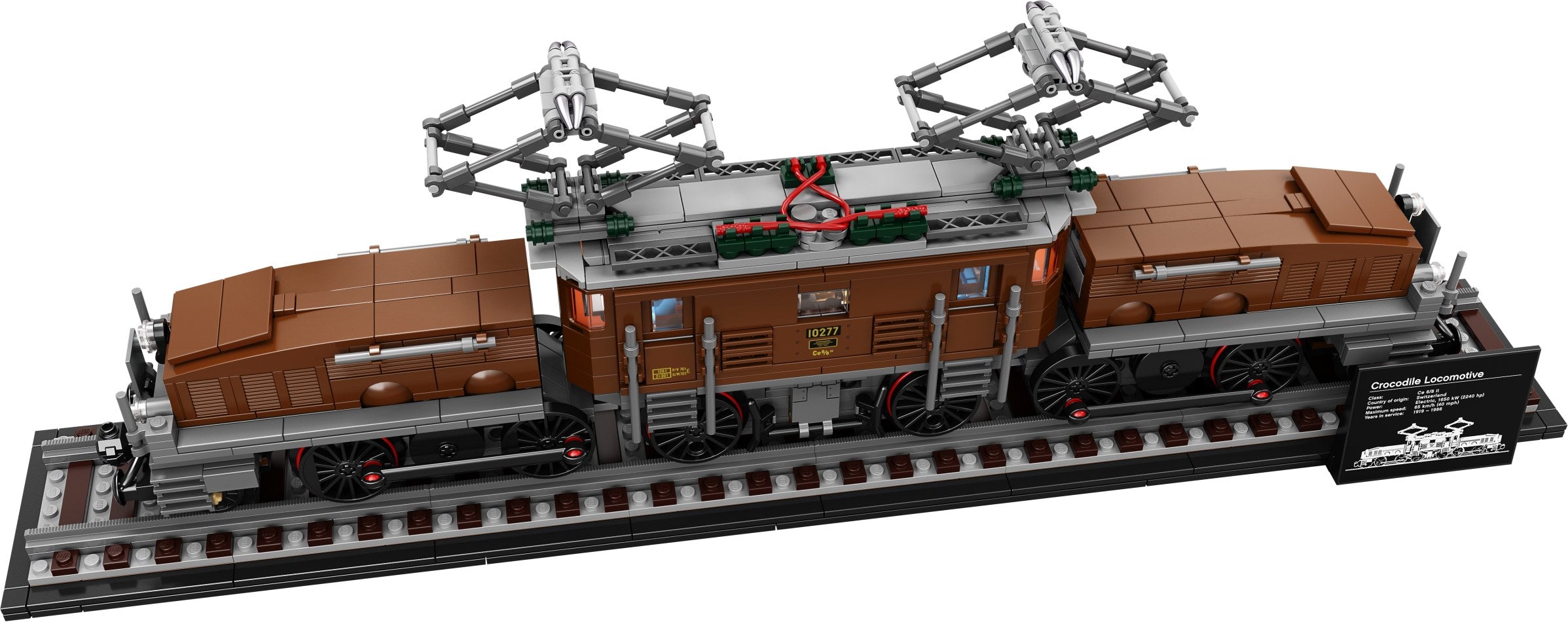 LEGO La locomotive crocodile 10277 LEGO Icons acheter sur Galaxus