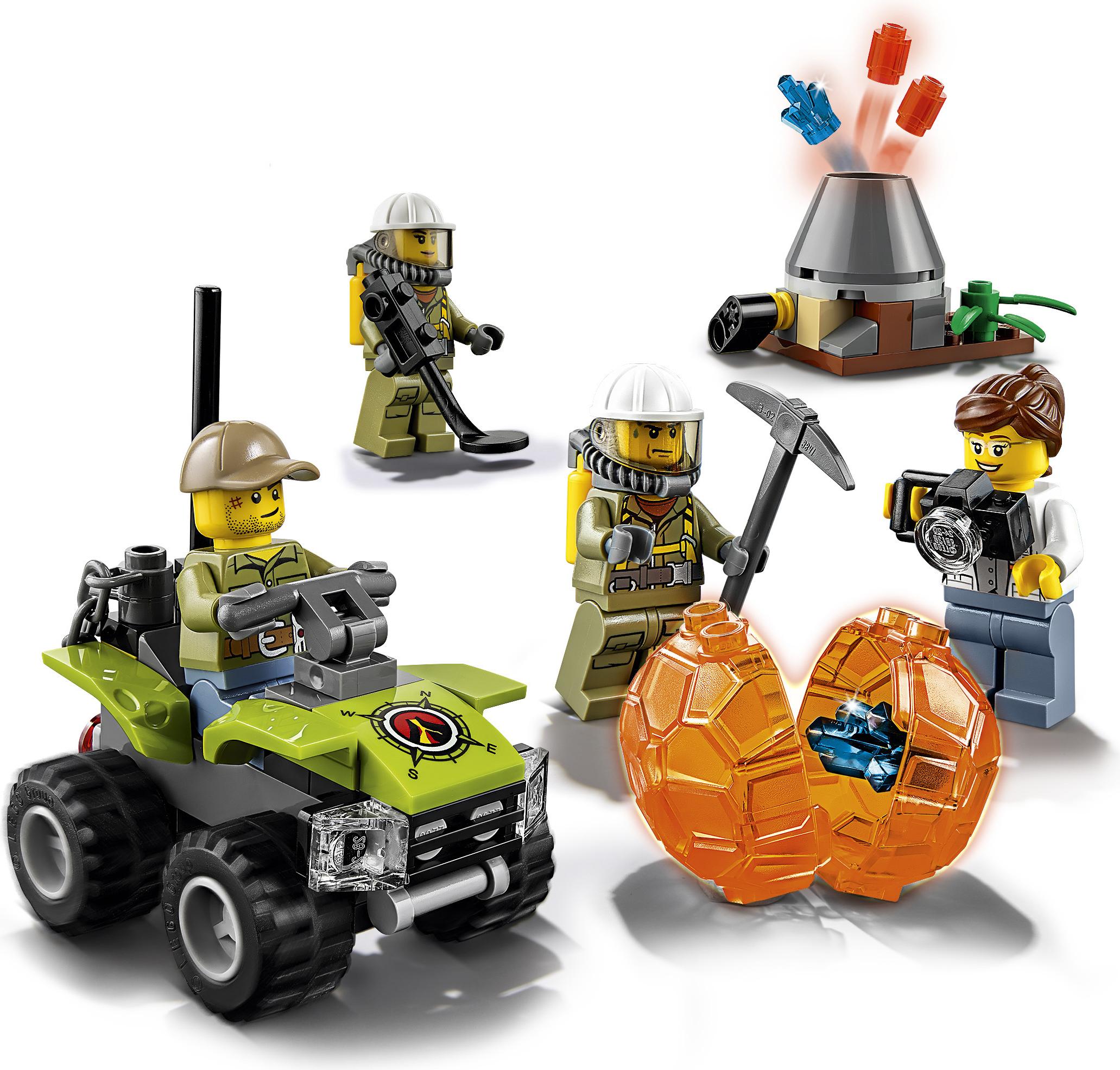 LEGO City Vulkan Starter Set 60120 LEGO City kaufen bei Galaxus